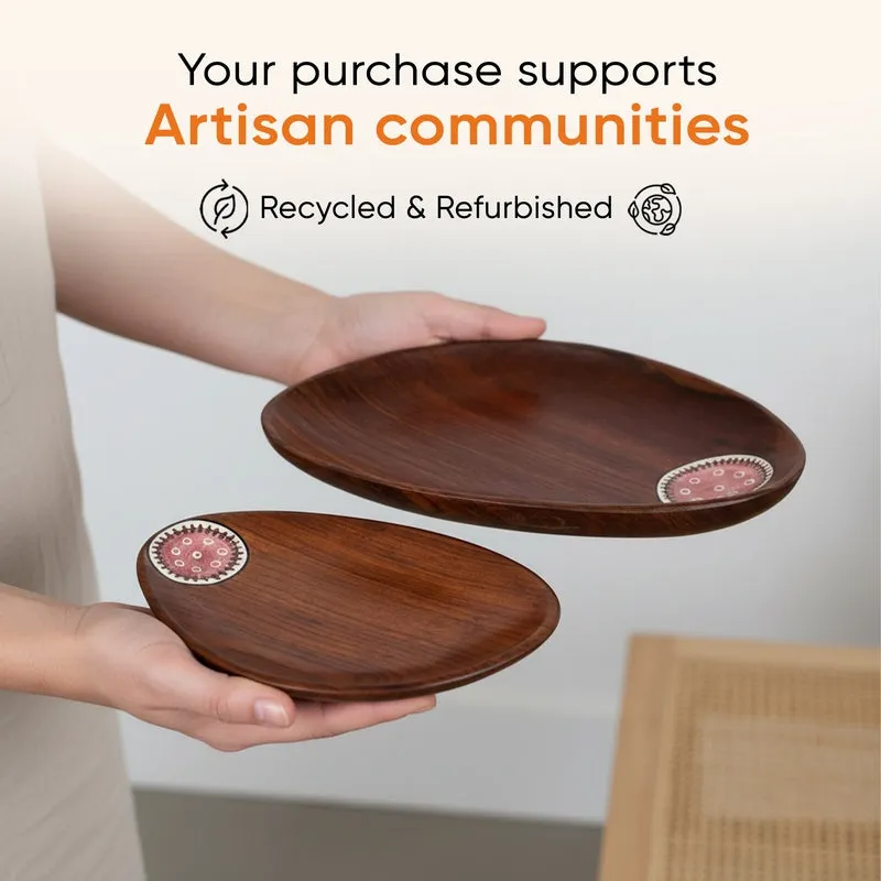 Kela Wooden Platter - Set of Two media 6