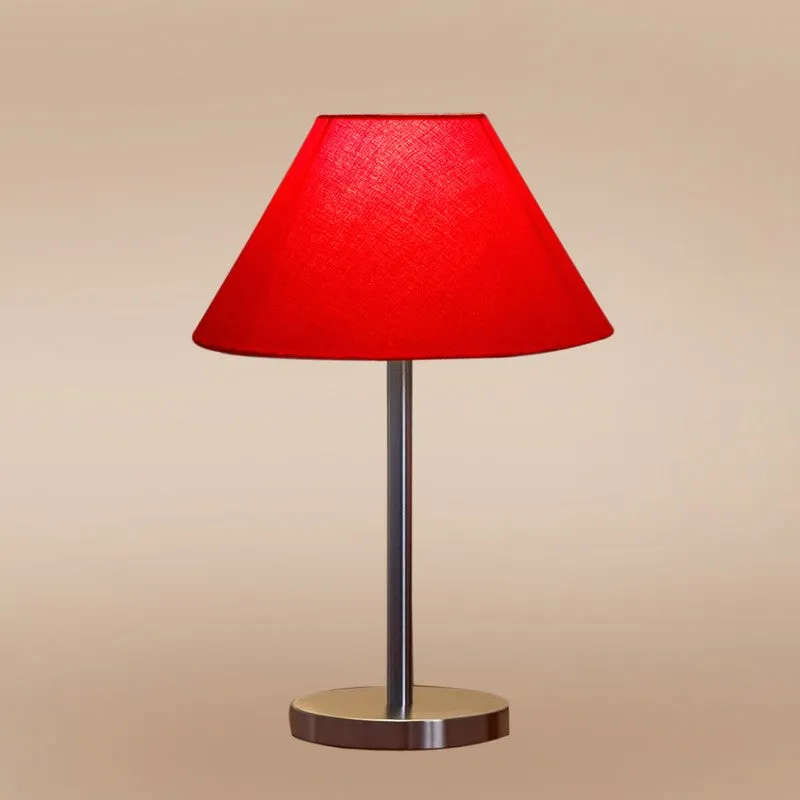 Noctra Curve Glow Metal Table Lamp - Red media 6