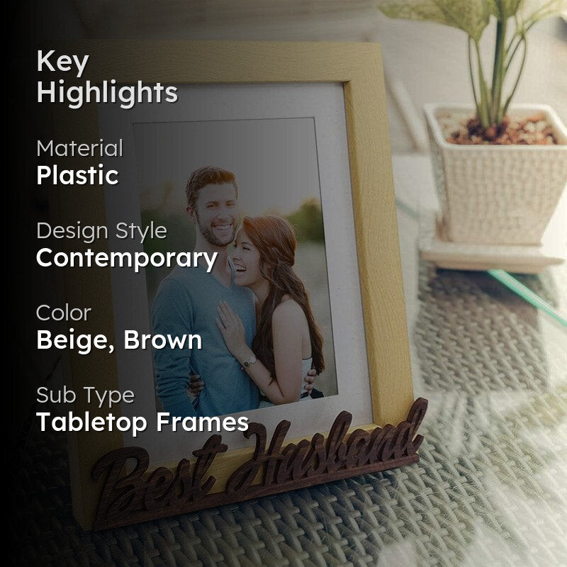 Best Husband Photo Frame media 2