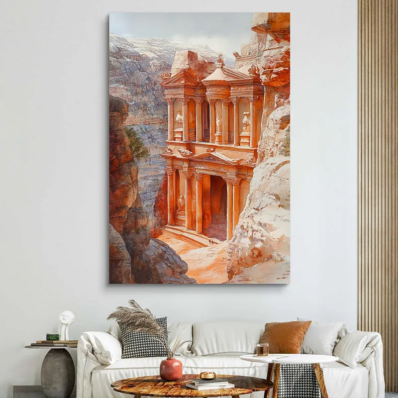 Fortress Elegance Wall Painting media 4