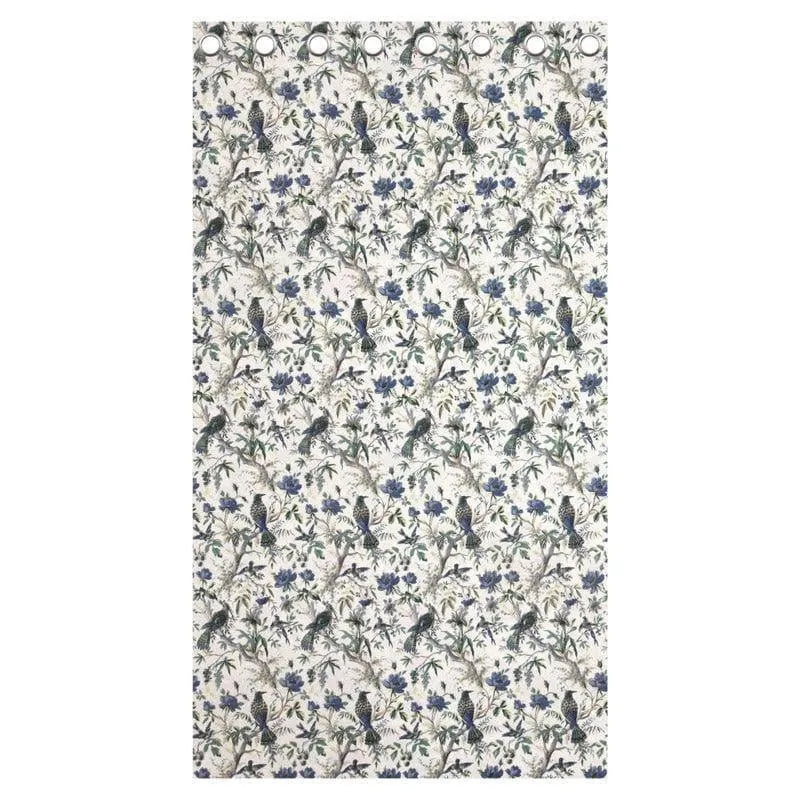 Koel Charm Curtain (Blue) - Set Of Two media 6