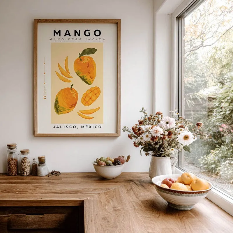 MangoFarm Archival Canvas Wall Art - Brown media 7