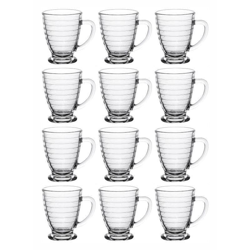 Brigid Glass Tea Cup (230 mL Each)  -  Set of Twelve media 4