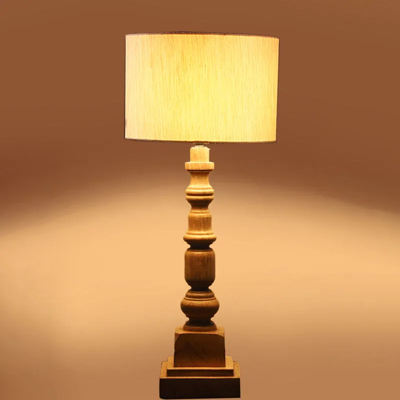 Cotin I Arbor Wooden Table Lamp - Beige,Brown media 5