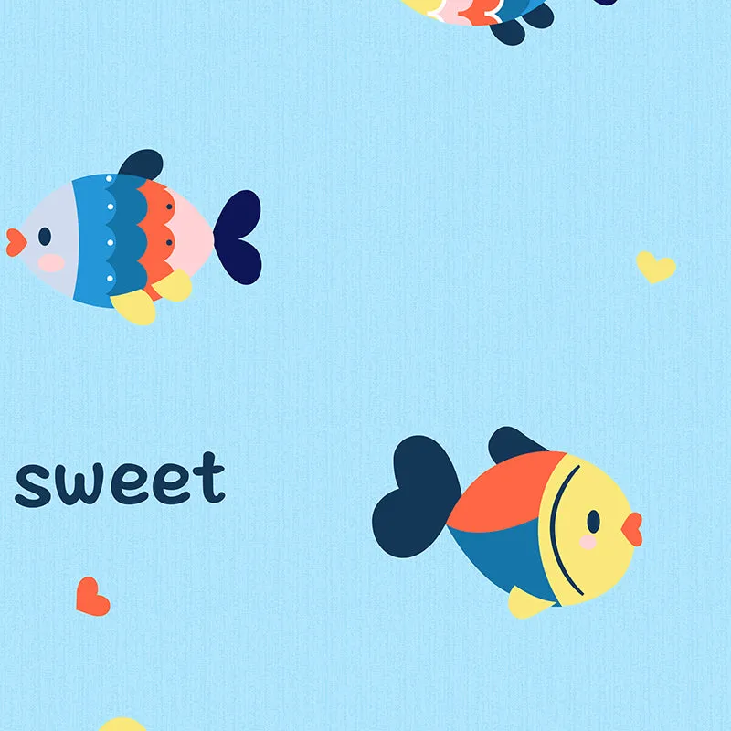 Fish Pals I Fitted Microfiber Microfiber Bedsheet - 150 GSM media 6