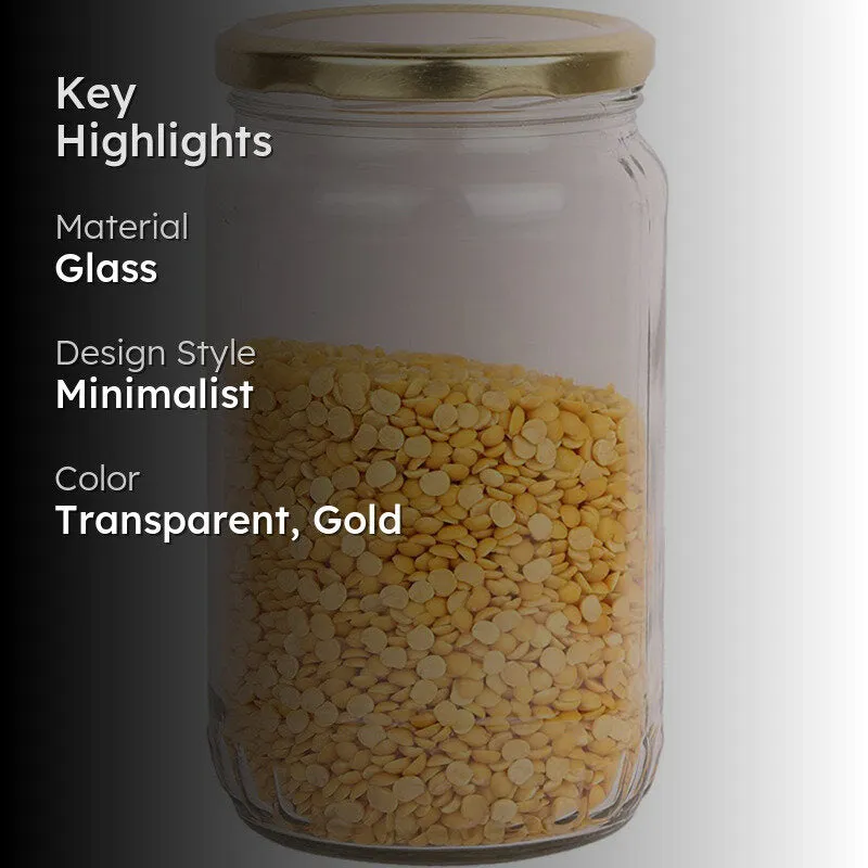 Feyre Airtight Storage Jar (1000 mL Each) - Set Of Two media 2