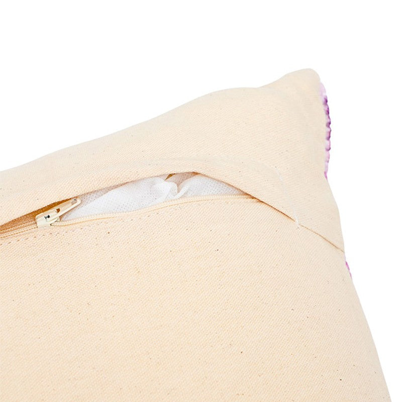 Squarecraft Cushion Cover (Purple) - Set Of Two media 5