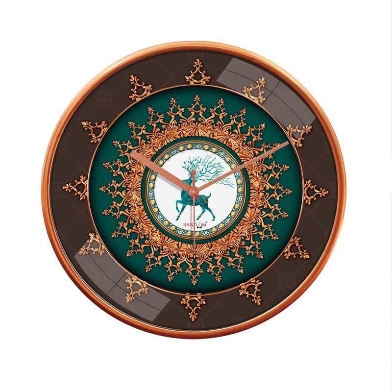 Festive Embossed Wall Clock media 3
