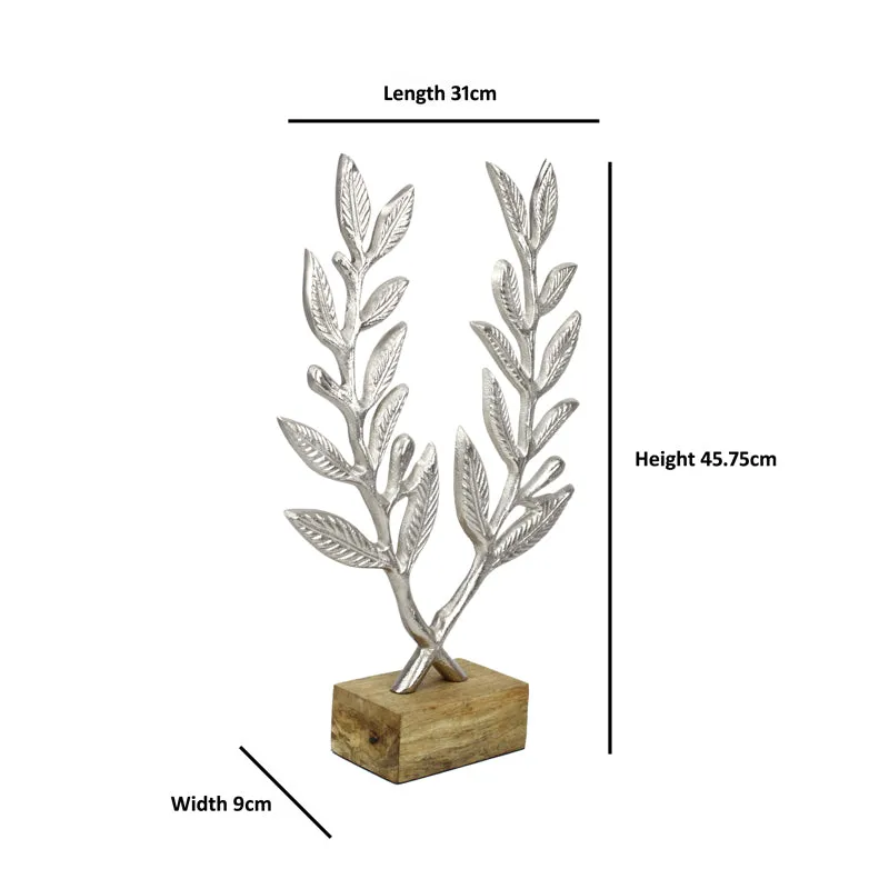 Gardenia Glam Showpiece - Silver media 5