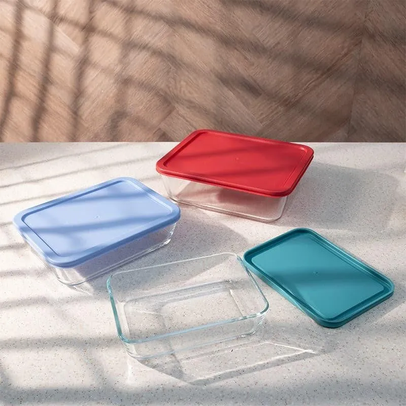 Potsa Nidora Transparent Storage Container - Set Of Three media 4