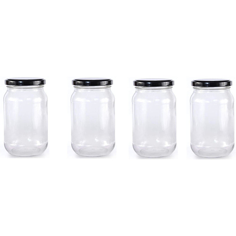 Nienna Airtight Storage Jar (1000 mL Each) - Set Of Four
