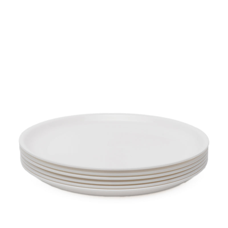 Mihaya Quarter Plate (White) - Set Of Six