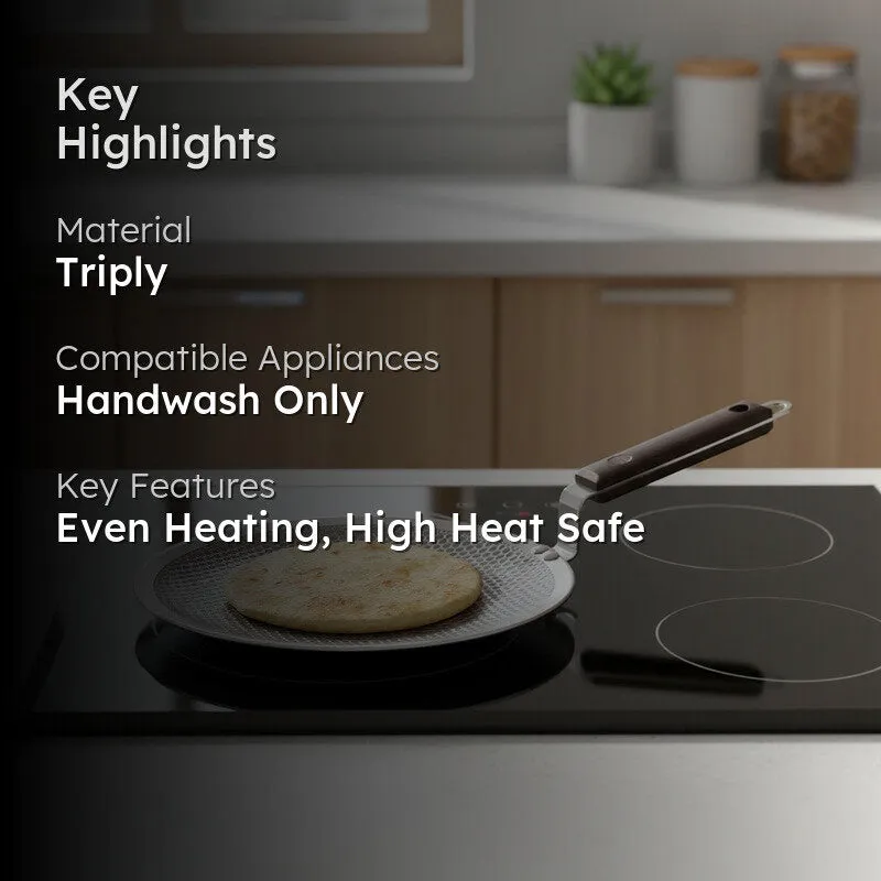 Triply Stainless Steel Roti Tawa media 2