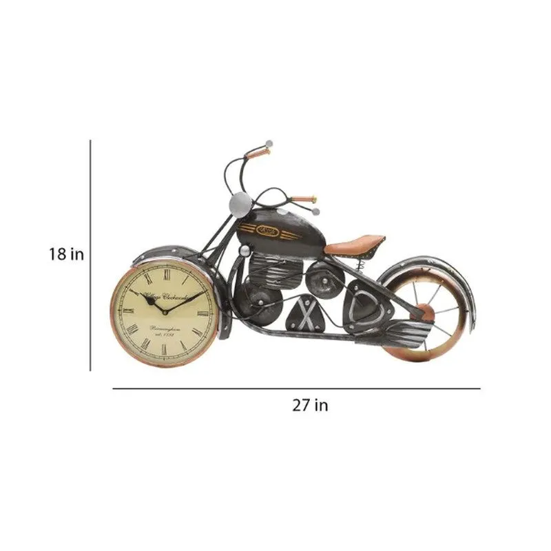 Rider Dial Highlight Metal Wall Clock media 5