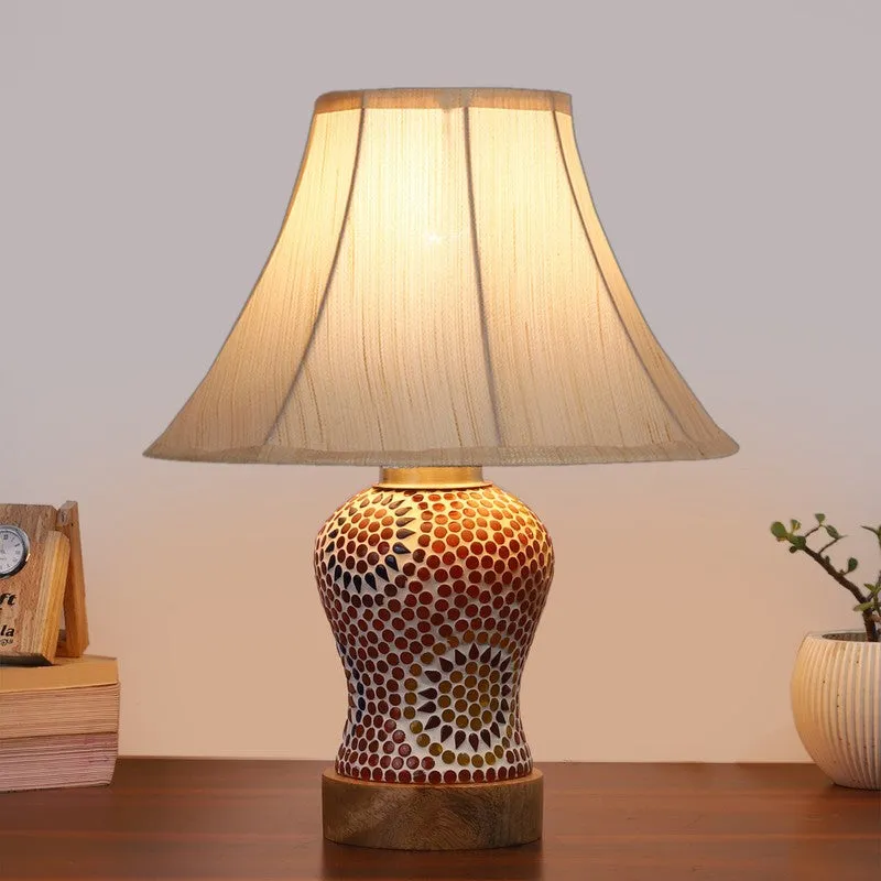 Terrava Wooden Table Lamp - Multicolor media 2