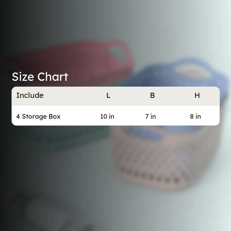 Bio Cove Storage Basket - Set Of Four media 9