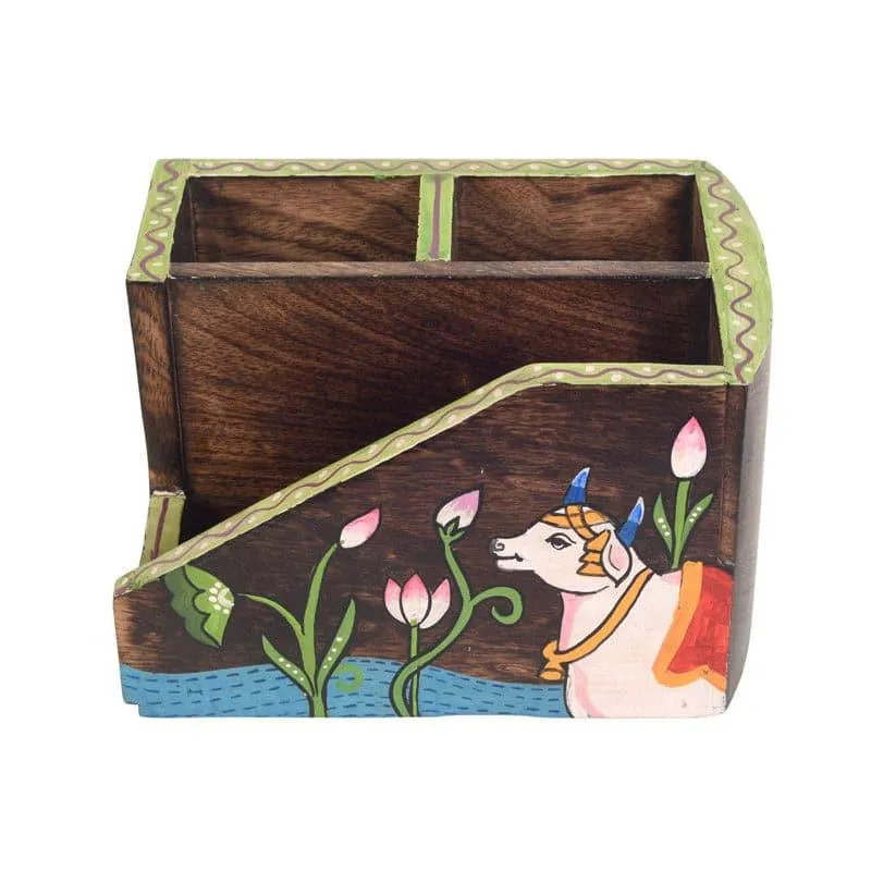 Pichhwai Shenu Cutlery Holder media 3