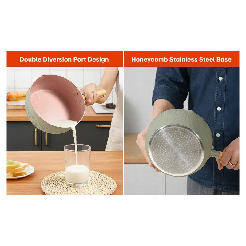 Rioware Pastel Forge Glossy Non-Stick Saucepan (3100 mL) media 8