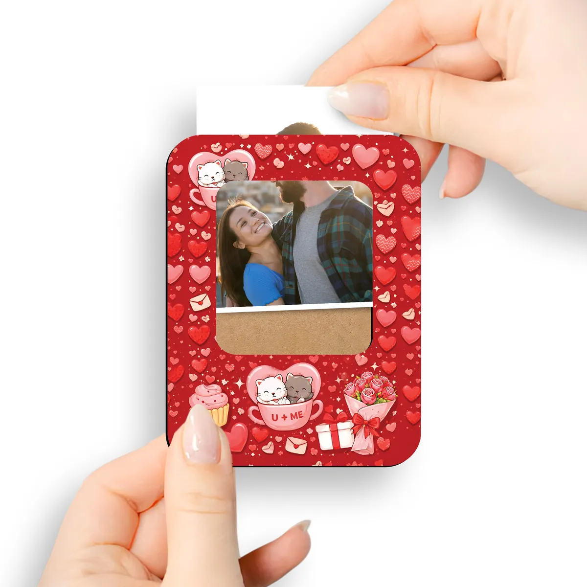 LoveHold MDF Fridge Magnet - Red media 6