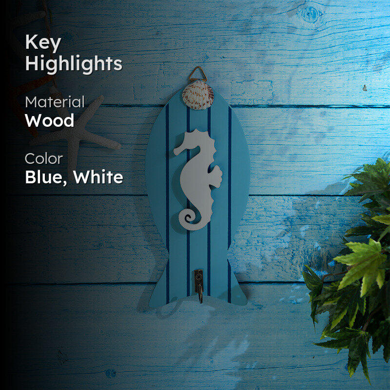 Kelp Catch Wood Wall Hook media 2