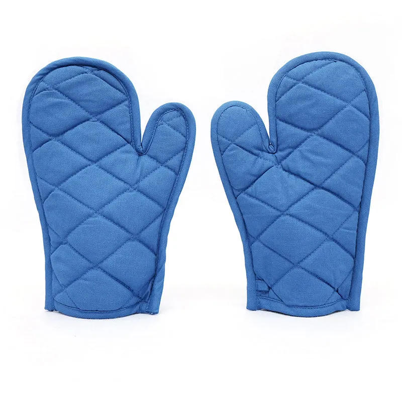 Swayam Garde Kitchen Gloves (Blue) - Set Of Two media 4