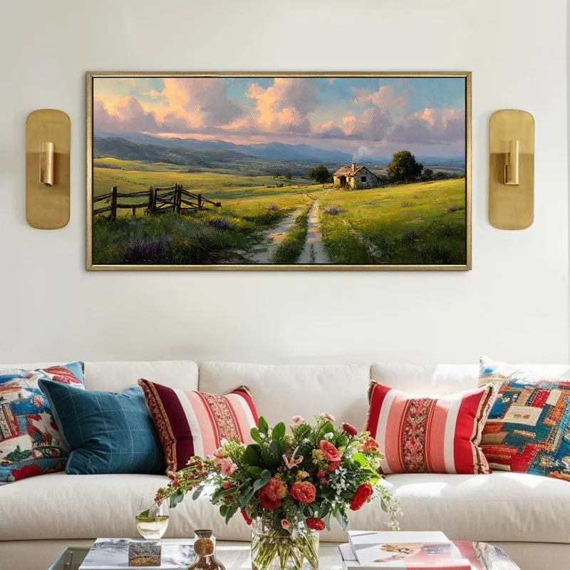 Greenreach Canvas Wall Painting With Frame media 1