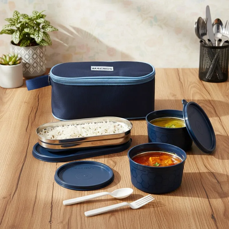 Velmio Aura Lunch Box with Lunch Bag - Four Piece Set media 1