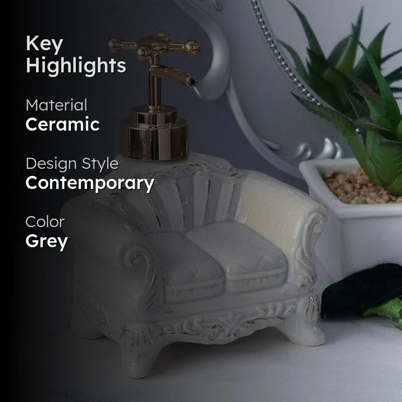 Cozy Form Soap Dispenser - Grey media 2