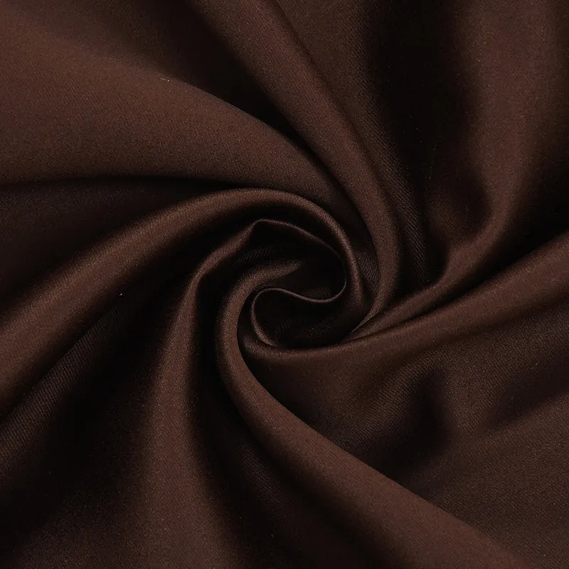 Nisha Blackout Curtain - Brown media 5