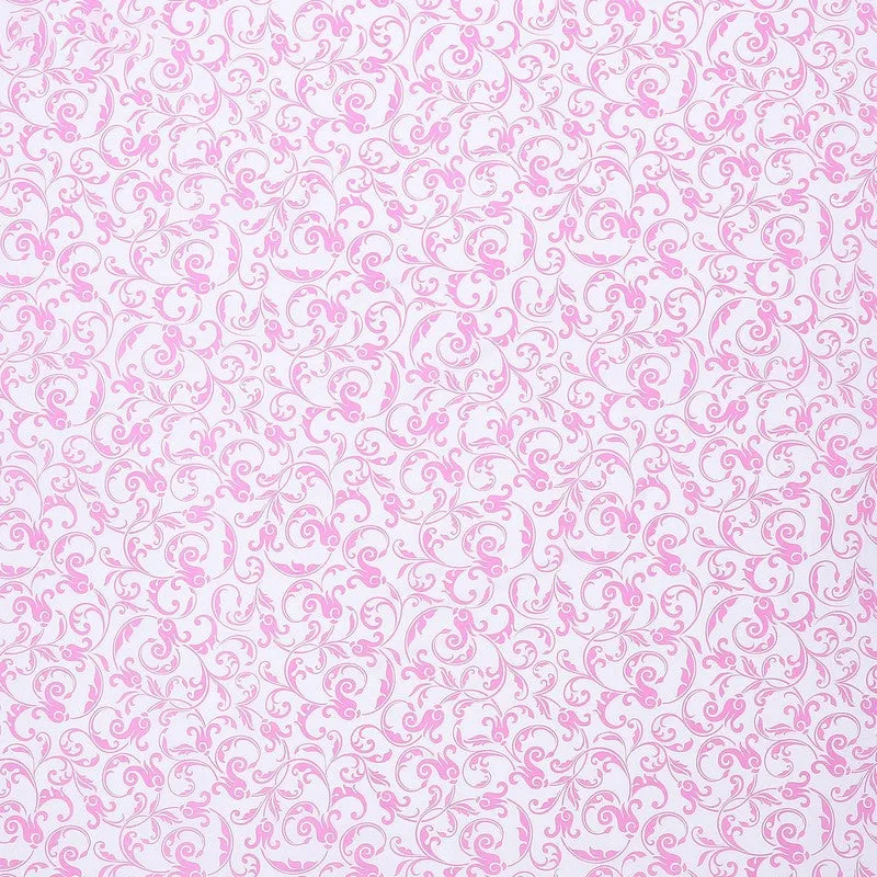 Monte Carlo Amrit Paisley Cotton Bedsheet (Pink) - 104 TC media 7