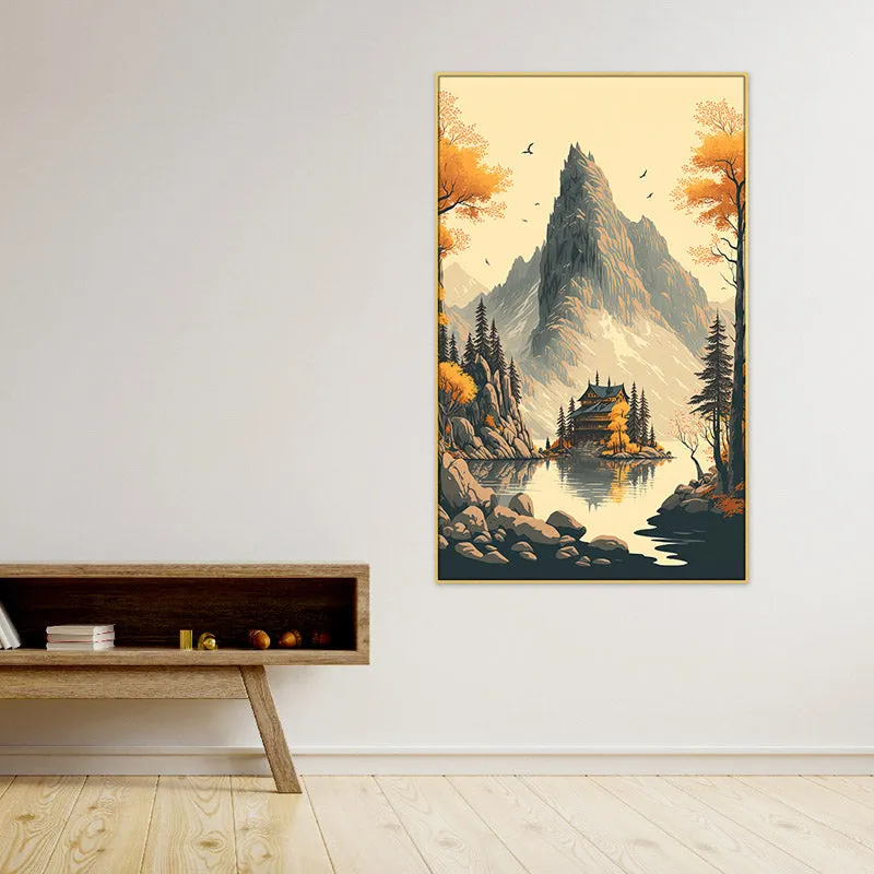 Masca Enchat Canvas Wall Painting media 3