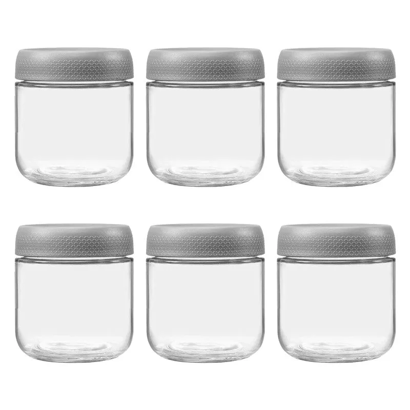 Rioware Transparent Kitchen Container Set (300 mL Each) - Set Of Six media 3