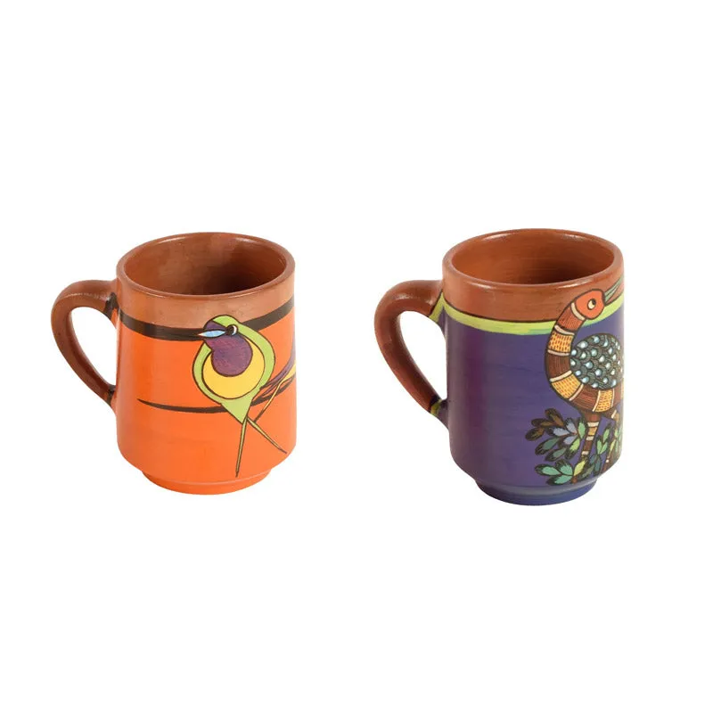 Induhasan Terracotta Tea Cup (175 mL Each) -  Set of Two media 3