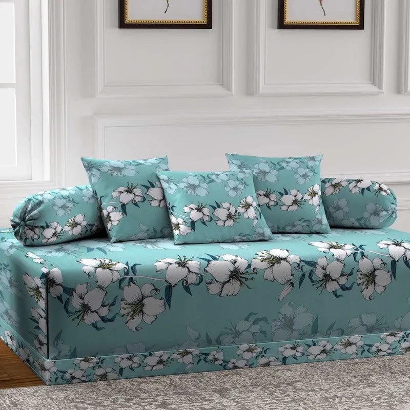 Fleurin Printed Diwan Set - Six Piece Set media 3
