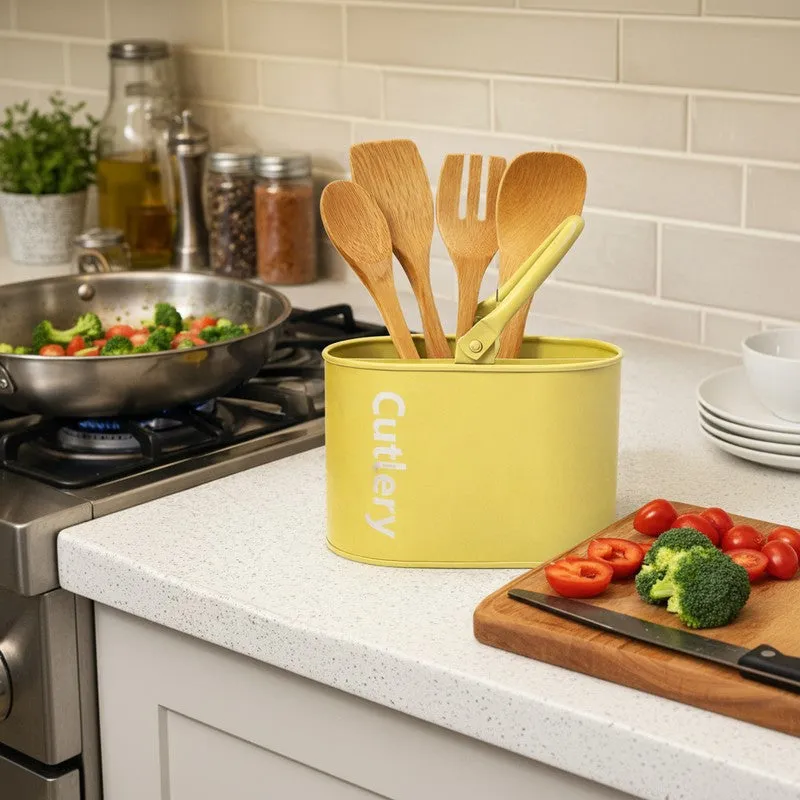 HomePlus Sturdy Cutlery Stand - Green media 4
