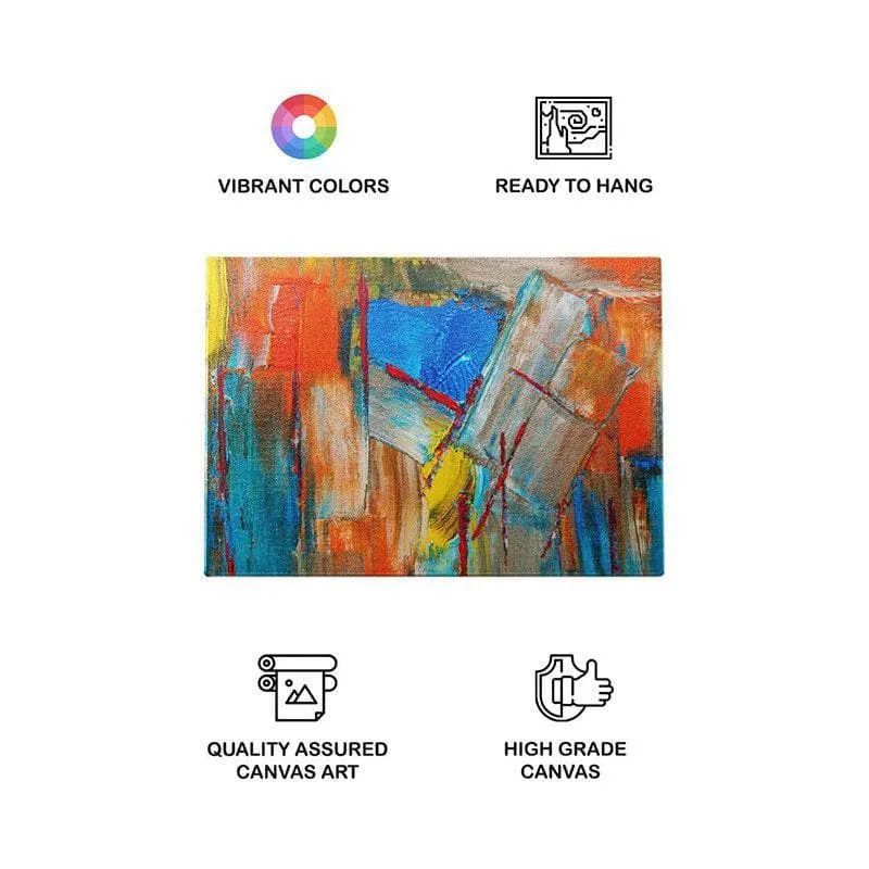 Enigmatic Fusion Canvas Painting - Gallery Wrap media 4
