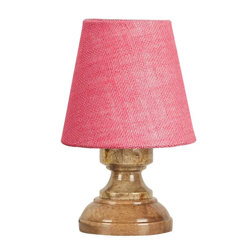Harolda Jute Table Lamp - Pink,Brown media 4