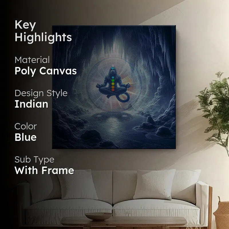 Shivaloga Poly Canvas Wall Painting media 2