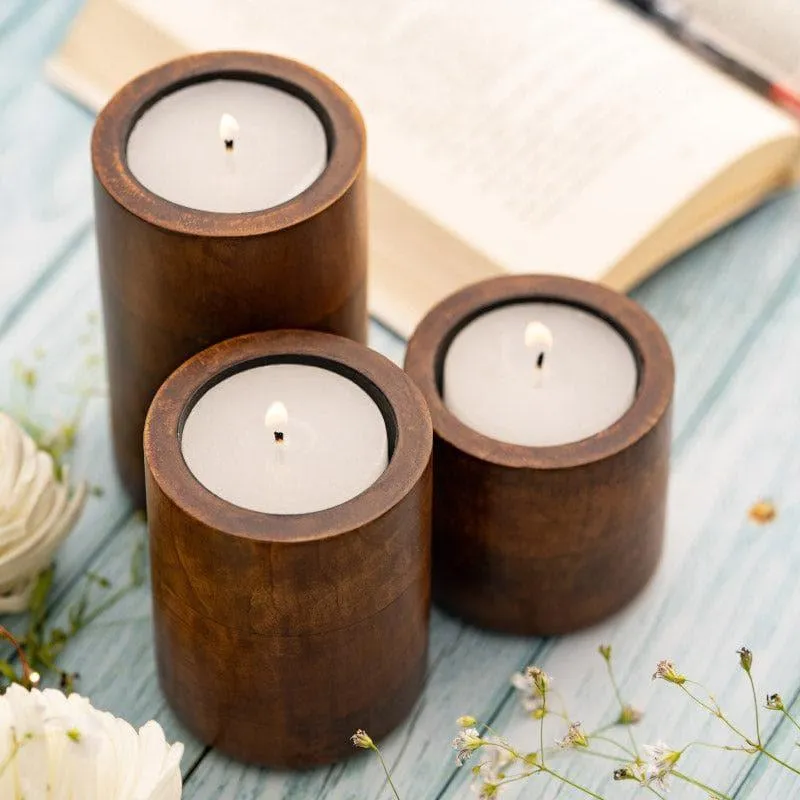 Kaede Candle Stand - Set Of Three media 1
