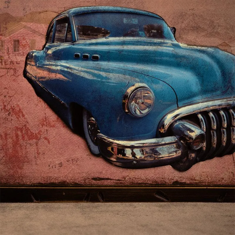 1949 Buick Retro Metal Wall Accent media 4