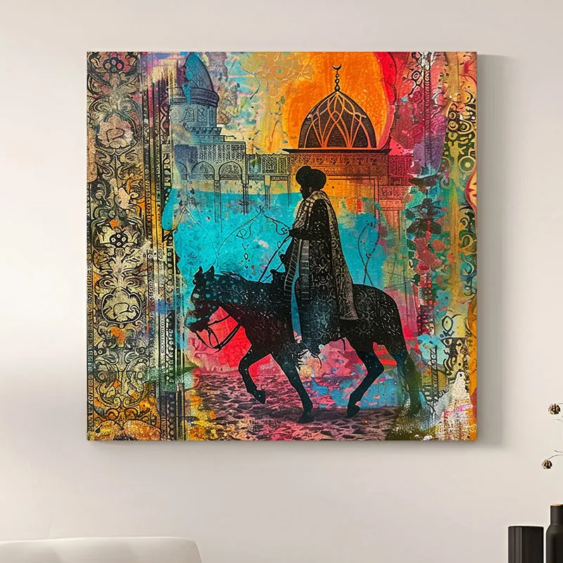 Horse Rider Wall Art media 3