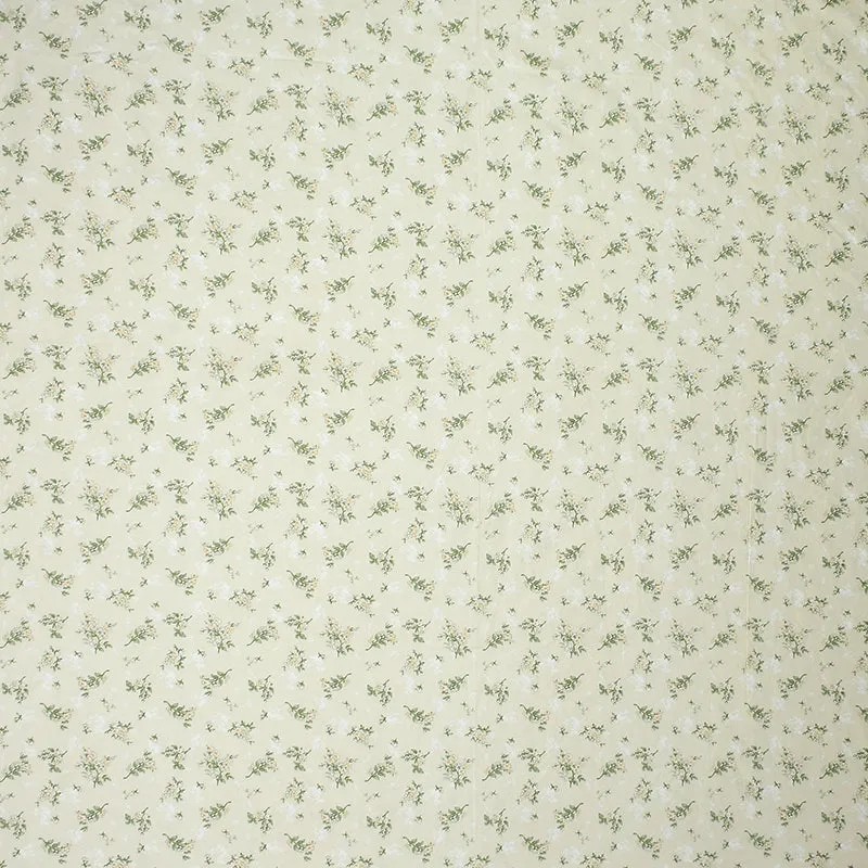 Henri Floral Microfiber Microfiber Bedsheet - 150 GSM media 4