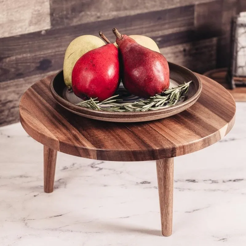 Spesh Acacia Wood Round Platter media 5