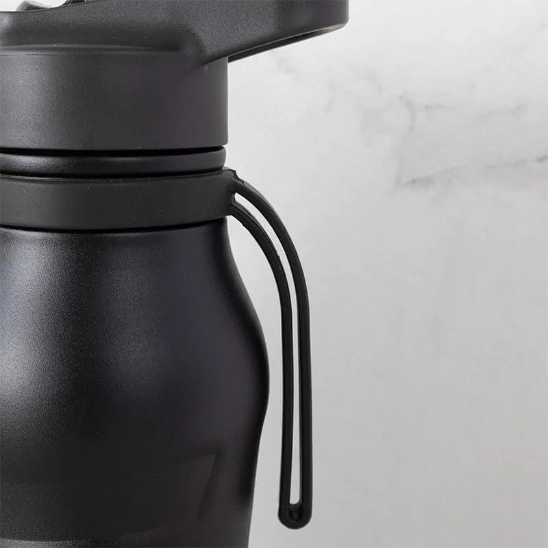 Epiquencher Hot & Cold Thermos Water Bottle (Black) - 750 mL media 5