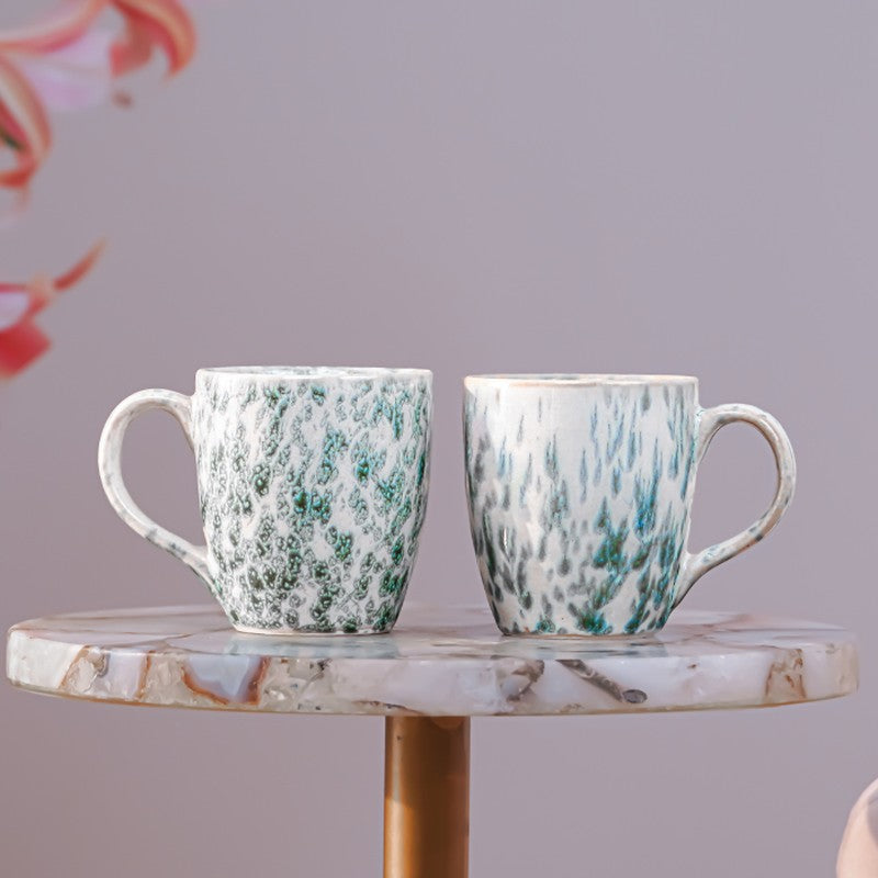 Mellow Ceramic Tea Cup (100 mL Each) - Set Of Two media 3