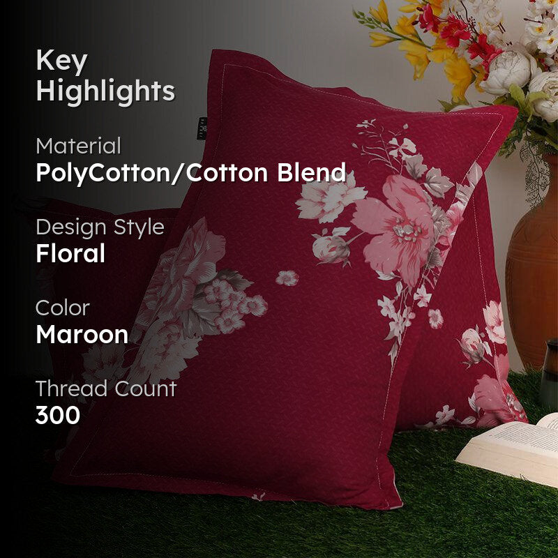 Meso Floral Pillow Cover - Set Of Two media 2