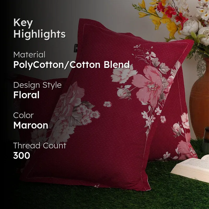 Meso Floral Pillow Cover - Set Of Two media 2