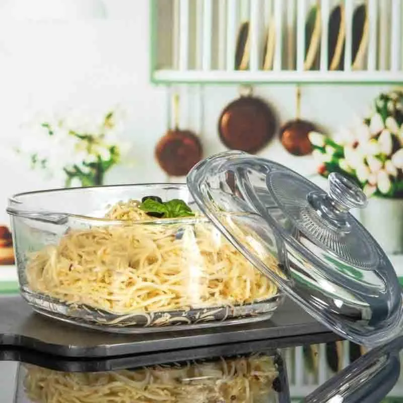 Perika Glass Casserole (Transparent) - 2150 mL media 3