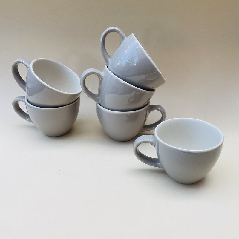 Cozy Ceramic Tea Cup (80 mL Each) - Set Of Six media 6