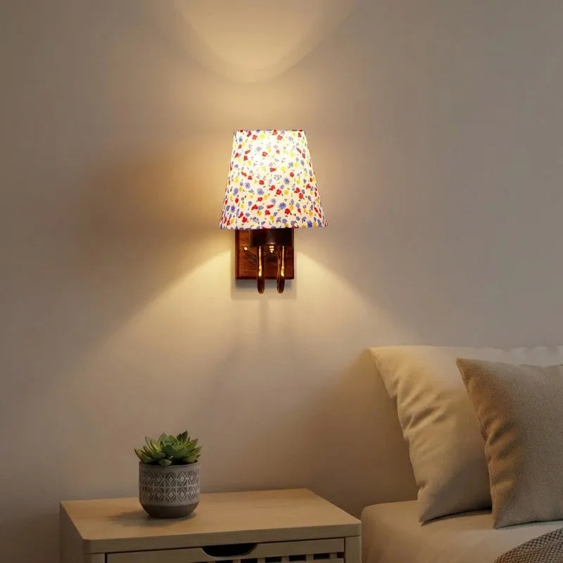 Gilded Arch Decorative Cotton Wall Lamp media 1